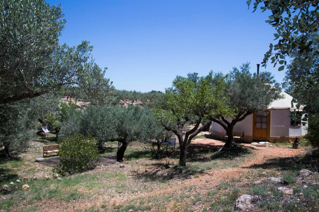 Yurta Mongola Delta Del Ebro Hotel Camarles Exterior photo